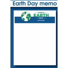 Earth Day Memo Pads