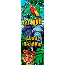 Bookmark - Go Wild About Reading - Bookstore