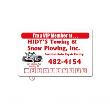 1 color/1 side Punch Card