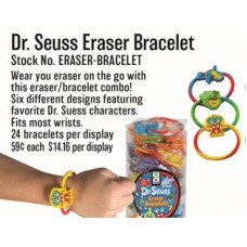Dr. Seuss Eraser Bracelet