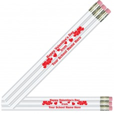 Custom Valentine Pencils