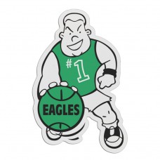 Plastic Sports Badge - 3.25" Basketball Player
