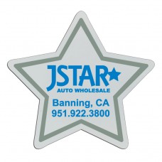 Plastic Sports Badge - 3.25" Star