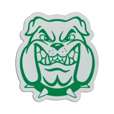 Plastic Sports Badge - 3" Bulldog Head