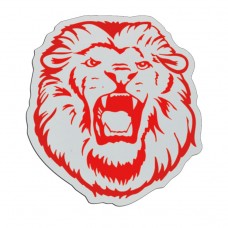 Plastic Sports Badge - 3" Lion