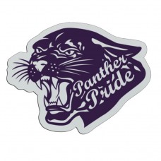 Plastic Sports Badge - 3" Panther