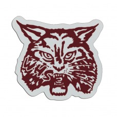 Plastic Sports Badge - 3" Wildcat