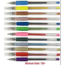 Neon, Metallic, and Glitter Gel Pens