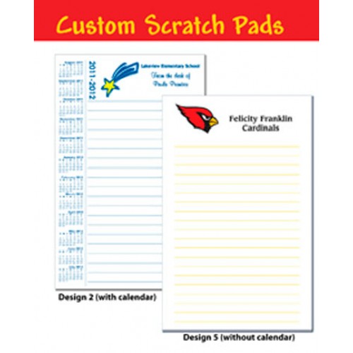 Full Size Color Scratch Pad