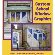 Catholic School Window Graphic